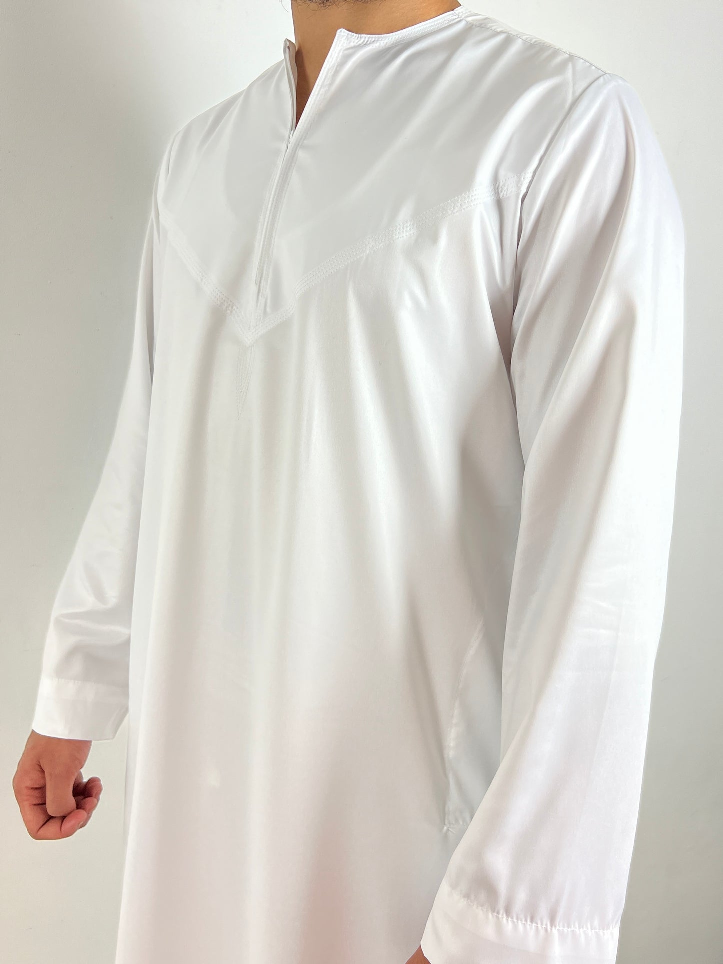 Emirati Thobe Jubba (White)